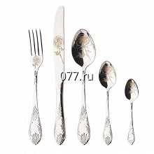 приборы столовые с росписью, отечественный, импортный