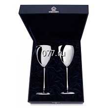 бокал (набор) из серебра, для вина