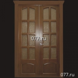 дверь (блок) межкомнатная распашная деревянная (массив сосны), ДОЛ (Йошкар-Ола)