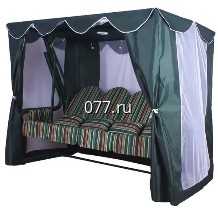 качели садовые (дачные) Милена, цвет зеленый