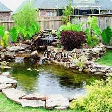 водоем декоративный (пруд)-устройство (изготовление на заказ)