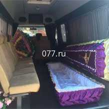 автокатафалк-прокат (аренда автомобиля для ритуальных перевозок, похорон) Мерседес Спринтер (проведение похорон)