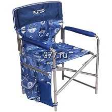 кресло туристическое (для отдыха на природе) складное,  Ника (NIKA), с карманами