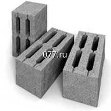 блок керамзитобетонный перегородочный  двухпустотный (ПКЦ-2), 80мм