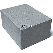 блок керамзитобетонный перегородочный  полнотелый (ППКЦ)
