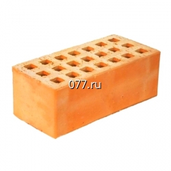 кирпич рядовой силикатный, полуторный пустотелый