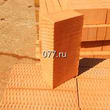 кирпич рядовой цокольный, желтый