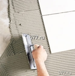 клей для укладки плитки керамической (смесь сухая)