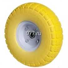 колесо для тачки (тележки) садово-строительной литая резина 250мм