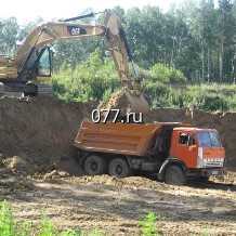 котлован-рытье (разработка, устройство) экскаватором, с вывозом грунта на специализированные полигоны