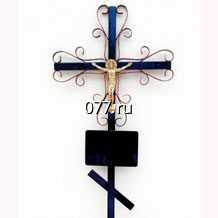 крест ритуальный (надгробный, похоронный) изготовление на заказ, намогильный металлический 