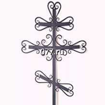 крест ритуальный (надгробный, похоронный) изготовление на заказ, намогильный металлический 