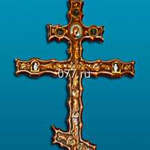 крест ритуальный (надгробный, похоронный) сосновый 1.8 м