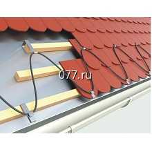 кабель нагревательный для электрообогрева (антиобледенения, снеготаяния) кровли, крыши, водостока