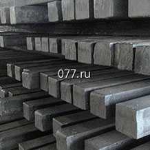 квадрат (металлопрокат) металлический нержавеющий 25 мм