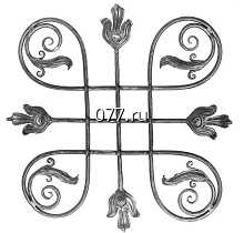 элементы декоративные металлические (изделия кованые, ковка художественная)