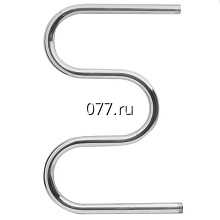 полотенцесушитель (дизайн-радиатор) М-образный, металлический (нержавейка)