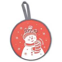 санки ледянки Снеговик