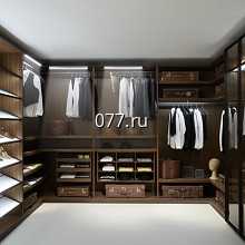 гардеробная комната (интерьерная открытая система хранения одежды)-изготовление на заказ