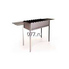 мангал (жаровня) стационарный, разборный