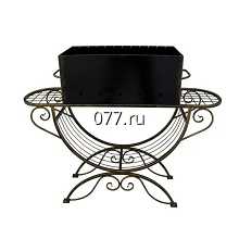 мангал (жаровня) металлический (кованый)