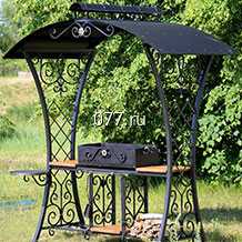 мангал (жаровня)-изготовление на заказ с крышей