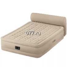 матрас-кровать надувной материал- плюш, со встроенным насосом
