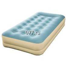 матрас-кровать надувной материал- велюр,  со встроенным насосом