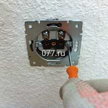 розетка-установка (монтаж)