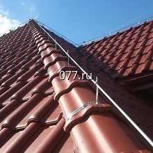 молниеотвод (громоотвод, молниеприемник, молниезащита, громозащита)-установка (монтаж)