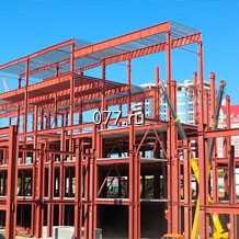 конструкция металлическая-установка (монтаж) ангары из металлоконструкций