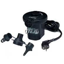 насос для накачивания надувных изделий (помпа) Бествей (BESTWAY), с 3 насадками