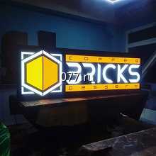 короб световой (лайтбокс, лайтпостер)-установка (монтаж)