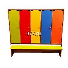 шкаф для детского сада (игровой комнаты) секционный для одежды, для горшков