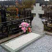 могила-благоустройство (облагораживание) отсыпка щебнем и цветной мраморной крошкой