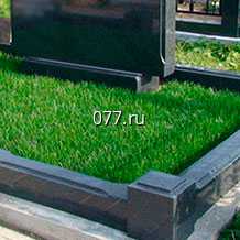 могила-благоустройство (облагораживание) облицовка гранитной плиткой