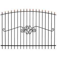 ограда на могилу изготовление на заказ, арочная 15