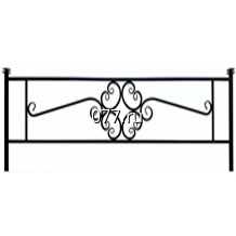 ограда на могилу изготовление на заказ, металлическая