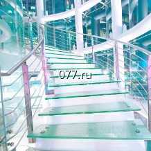 перила (ограждение лестничное, элемент лестницы)-установка (монтаж)