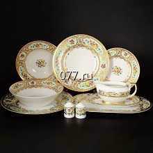 сервиз столовый (набор столовый) Цептер, фарфоровый, Империл Голд (IMPERIAL GOLD)