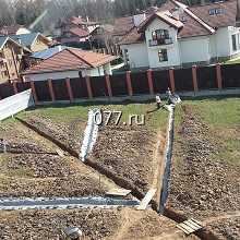 участок земельный-дренирование (осушение, устройство дренажной системы, дренажа)