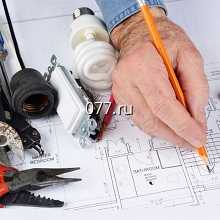 электромонтажные работы внутри жилых и нежилых помещений, устройство внутренних сетей