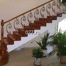 перила (ограждение лестничное, элемент лестницы) с монтажом, под ключ