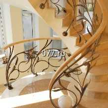 перила (ограждение лестничное, элемент лестницы) железобетонные (ЖБИ)