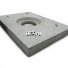 плита дорожная железобетонная (ЖБИ) ПД-ЛТ с отверстием под люк ТВК