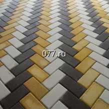 плитка тротуарная Брусчатка вибропрессованная