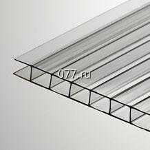 поликарбонат сотовый Карбогласс 8 мм прозрачный