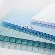 поликарбонат сотовый Ройялпласт (ROYALPLAST) 4 мм прозрачный