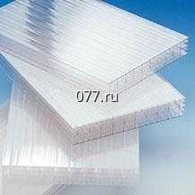 поликарбонат сотовый Суннекс (SUNNEX) 10 мм прозрачный