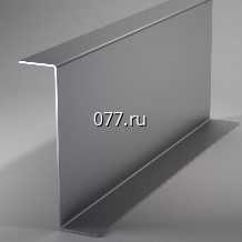 профиль для фасада вентилируемого навесного промежуточный Z-образный профиль 40 мм толщина 1 мм